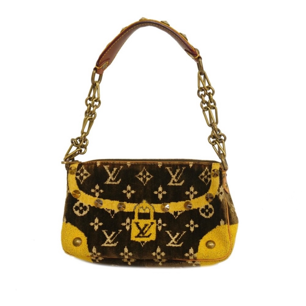 Auth Louis Vuitton Monogram Trompe L'Oeil Pochette Accessoire M92710